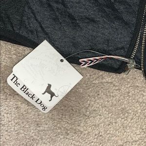 NWT black dog vest
